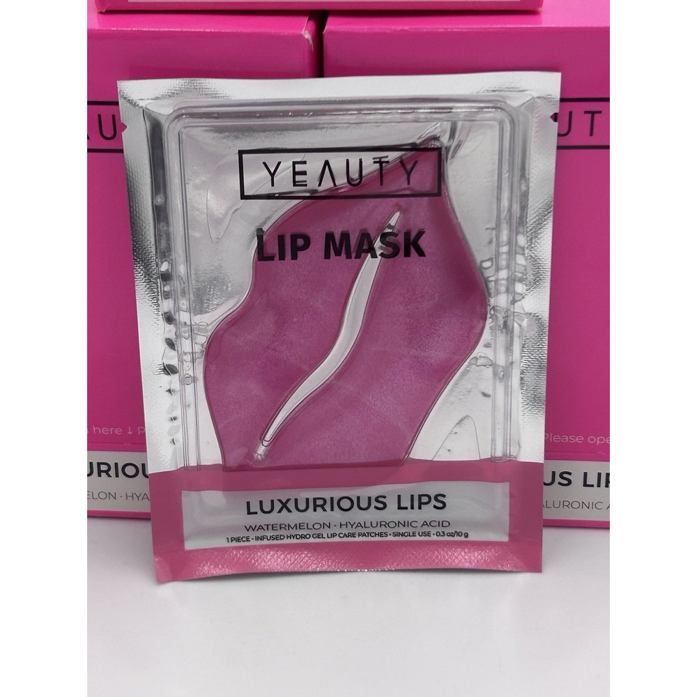 Yeauty Luxurious Lips 3 Boxes of 25 Each Lip Masks Watermelon New (75 in‎ Total)